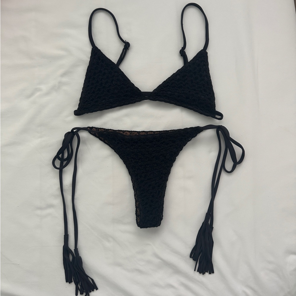 SOLD acacia swim crochet set